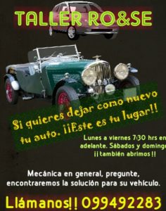 Mécanico Automotriz - Mecanico De Autos En Paysandu